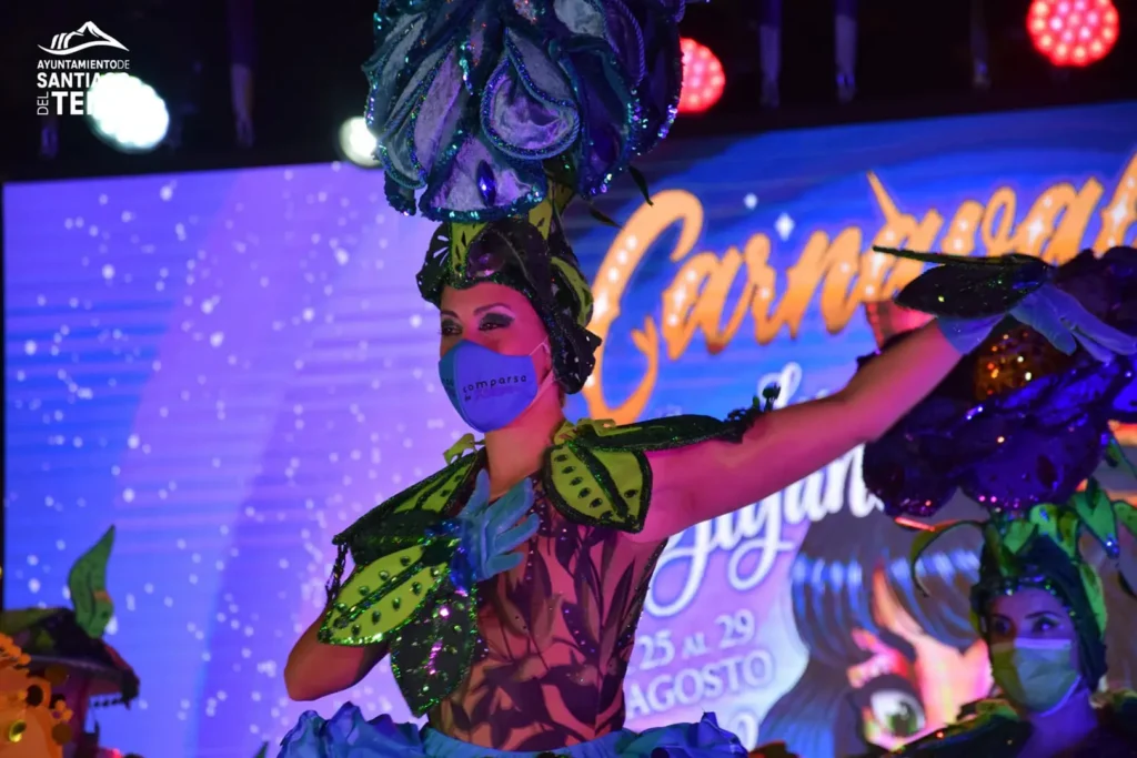 Montaje de sonido, luces y escenario en el Carnaval de Los Gigantes, Tenerife – producción técnica de Eventalia Group