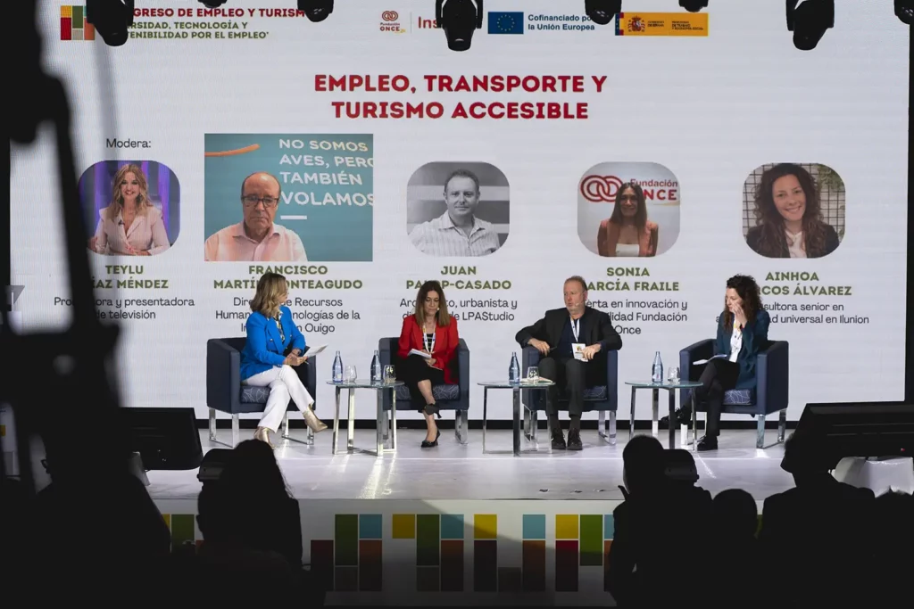 Producción técnica del Congreso de Empleo y Turismo 2024 de Fundación ONCE en el Hotel GF Victoria: microfonía, cámaras, realización y servicio de streaming – Eventalia Group