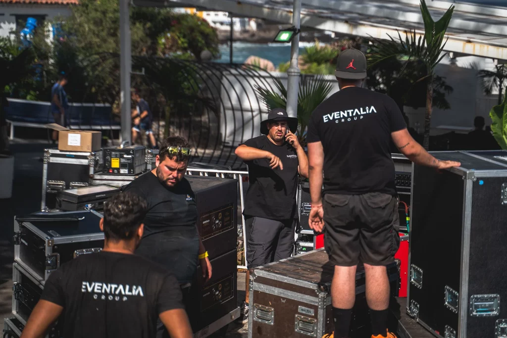 Montaje Gentezfest Tenerife